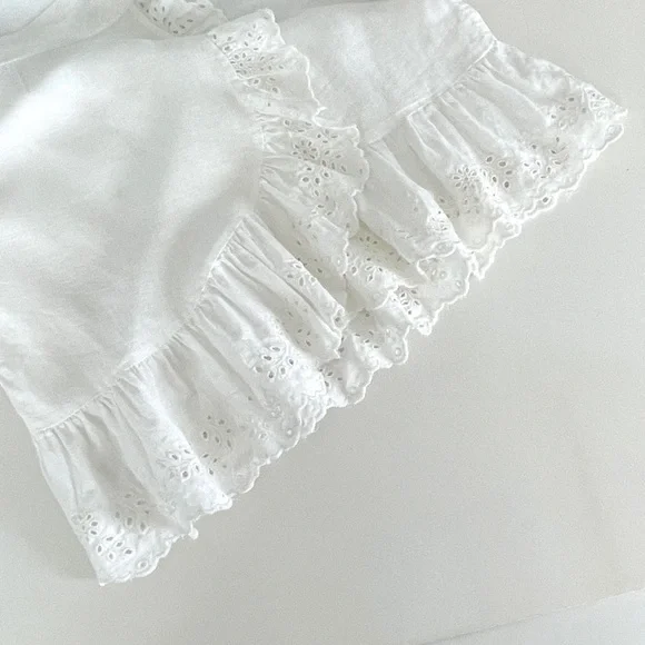 Aritzia Wilfred Ninette Wrap Linen Dress - Picture 8 of 10